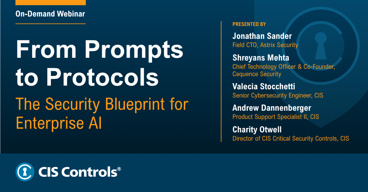 From Prompts to Protocols: The Security Blueprint for Enterprise AI